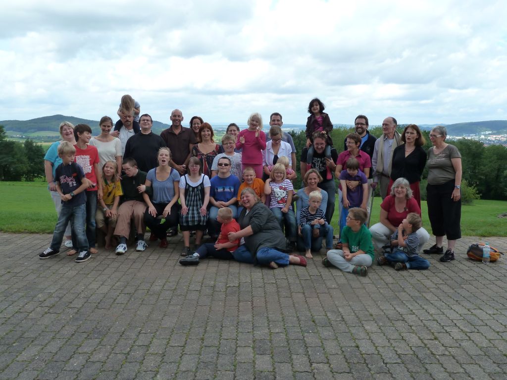 Gruppenfoto mit Nina und Tina