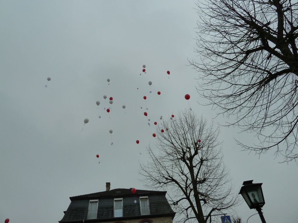 Luftballon-Aktion