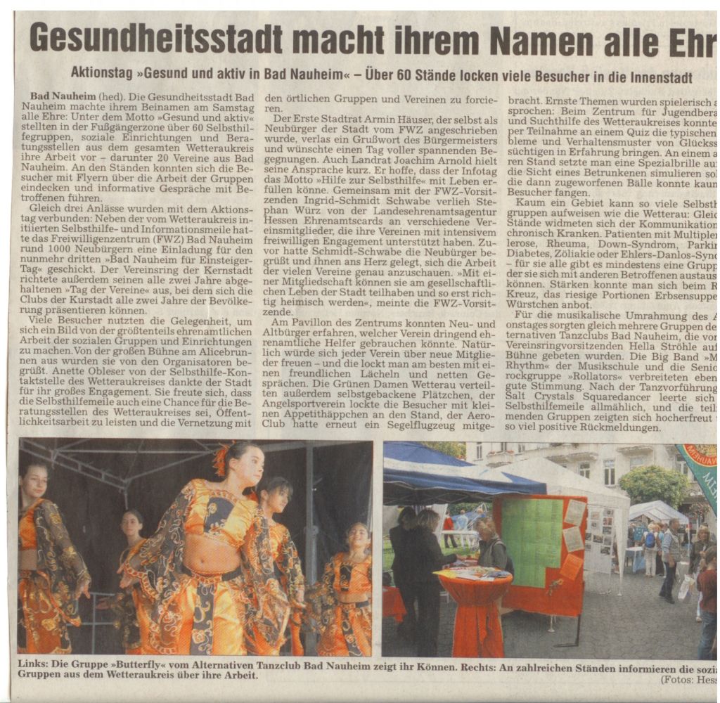 Hier der Original-Artikel aus der Wetterauer Zeitung (Mo 25.08.2008)